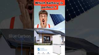 Best Battery Storage Options for Solar Power 🔋SolarEnergy BatteryStorage RenewableEnergy shorts [upl. by Nesyrb520]