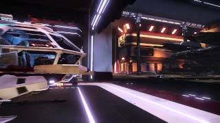 Star Citizen Guest Tour  Deluxe Hangar amp MULTIShip Collection [upl. by Barger865]