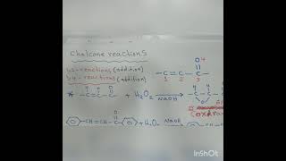 Some Chalcone reactions [upl. by Burg]