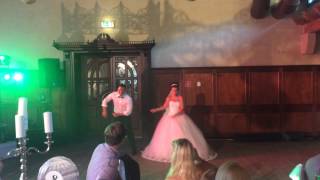 FUNNIEST WEDDING DANCE EVER  06062015 [upl. by Polak]