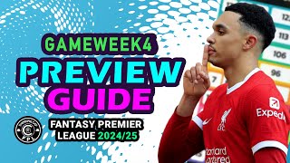 DONT SELL ISAK  FPL GAMEWEEK 4 PREVIEW  Fantasy Premier League 202425 [upl. by Llerreg113]