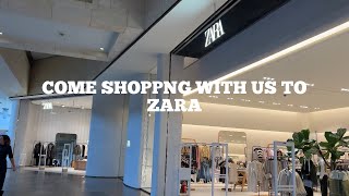 COME SHOPPING WITH US IN ZARA Autumn Winter New In  Immie and Kirra [upl. by Solita100]