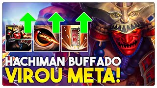 Testando os buffs do HACHIMAN Hachiman agora é META ADC  Ranked Conquista [upl. by Dafna]