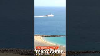 Ferry to La Gomera lagomera [upl. by Introk]