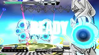 【LV13】DDR  actualization of self weaponized  DIFFICULT DOUBLE with handclap [upl. by Arualana]