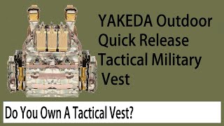 2022 New Design Tactical Vest 6095A MULTICAM Plate Carrier [upl. by Alaaj218]