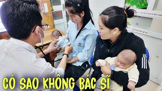 May Mắn Khẩn Trương Cho Hai Bé Khám Bác Sĩ Kịp Thời  Luận Vlog [upl. by Osnohpla659]