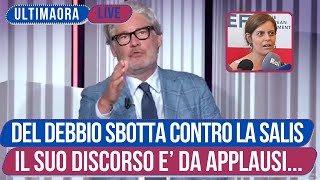 Del Debbio Attacca Duramente la Salis Se lItalia Non Le Va Bene Vada Altrove [upl. by Edobalo]