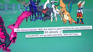 DONT SAY GG EARLY EPIC GALARIAN MOLTRES pokemon showdown SWEEP [upl. by Eecak627]