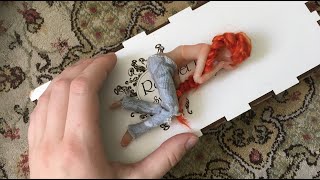 UNBOXING For Adults TINY Artist BJD by Raysvet Dolls  Svetlana Gomenyuk  112 Dollhouse Miniature [upl. by Narba]