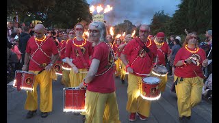 Bloco Fogo at Crowborough Carnival 2022 [upl. by Peer138]