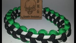 Paracord Armband Anleitung in drei Farben deutsch [upl. by Cordelia]