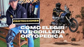 RODILLERAS ORTOPÉDICAS para Moto Trail [upl. by Latrena]