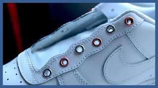 How to Attach EYELETS to Any Shoe  Easy Custom Tip [upl. by Asa588]