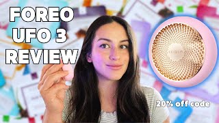 FOREO UFO 3 REVIEW [upl. by Tann]