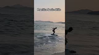 Practice Skimboard  Focus on basic skills [upl. by Brier]