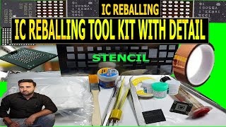 ic reballing tool  ic reball universal stencil  ic reballing kit  universal stencil  stencil [upl. by Lamak]