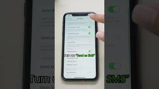 Discover how to fix iMessage not working in this quick and easy tutorial 📱💬 shorts [upl. by Ellerehs]