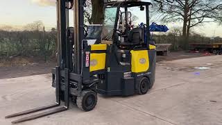 2014 AisleMaster 15E 15 Tonne Articulating Electric Forklift [upl. by Giuseppe364]