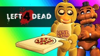 Vanoss  惡靈勢力二有趣時刻：FNAF對上麥塊（Five Nights At Freddy s Vs Minecraft Left 4 Dead 2 Funny Moments） [upl. by Ariom]