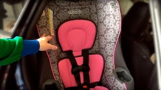 Graco MyRide 65 Convertible Car Seat Installation How To and Unboxing [upl. by Riedel913]