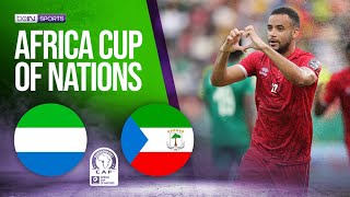 Sierra Leone vs Equatorial Guinea  AFCON 2021 HIGHLIGHTS  01202022  beIN SPORTS USA [upl. by Yraccaz]