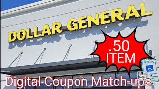 Dollar General Digital Coupon Matchups 🔥 50 Item 🔥 July 2024 [upl. by Baudin926]