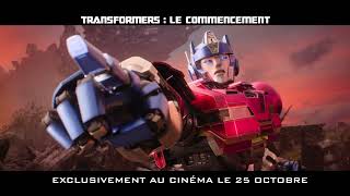 TRANSFORMERS  LE COMMENCEMENT [upl. by Ecyal]