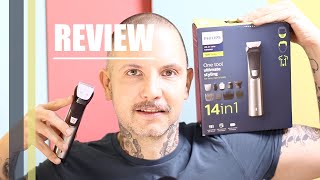 Der beste RasiererBart Trimmer 2021 Review Philips MG774515 Multigroom Series 7000  GREY YOUNG [upl. by Ynehteb]