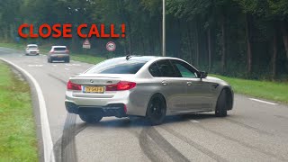 Cars Leaving a Carmeet  BEST OF FAILS WINS CRAZY MOMENTS KARENS CLOSE CALLS POLICE amp MORE [upl. by Donegan]