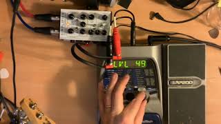 Digitech RP200  Amp Models amp EQ with Simplifier MK2 [upl. by Nigrom]