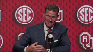 OUs Brent Venables on South Carolina history of matchups on Clemsons staff and more [upl. by Renaxela]