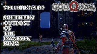 How To Get To Veithurgard And Earn The Trophy quotDeath Happened Herequot  God of War 4 2018 4K UHD [upl. by Oaks]