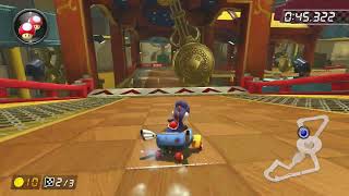 DS TickTock Clock 150cc  141243  うろこ Mario Kart 8 Deluxe World Record [upl. by Higginbotham511]