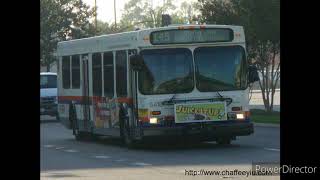 Orange County Transportation Authority OCTA 1995 NFL D40LF on rt 70 Sound Recording [upl. by Adelia]