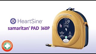 How to use the Heartsine 360P Defibrillator training video [upl. by Mears]