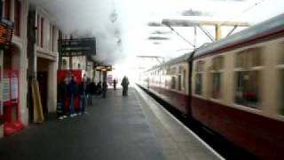 LMS 7P 6201 Princess Elizabeth through Stoke On Trent [upl. by Wilfrid652]