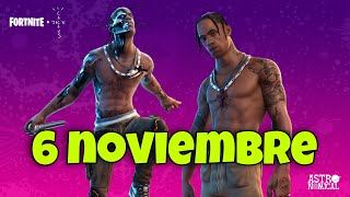 TRAVIS SCOTT COMING BACK ON NOVEMBER 6 2024 IN FORTNITE When will travis scott come out fortnite [upl. by Enimrac504]