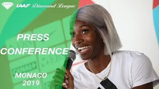 Monaco 2019 Press Conference Highlights  IAAF Diamond League [upl. by Boni491]