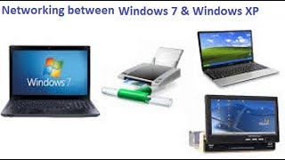 How to configure Network between Windows 7 and XP Computers [upl. by Rhoads471]