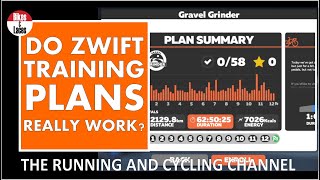 Do Zwift Training Plans Really Work [upl. by Norym155]