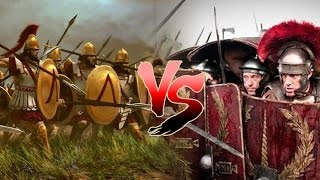 How Did The Romans Beat The Greeks Legions Vs Phalanx Gladius Vs Sarissa [upl. by Darcie]