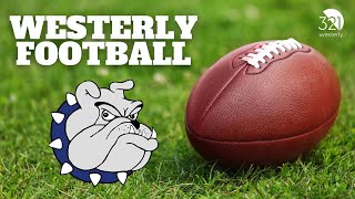 Westerly Bulldogs Varsity Football Div 2 Quarterfinal vs Moses Brown  November 8 2024 [upl. by Ahsirahc]