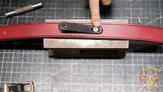 How to Set Rivets  Leatherwork [upl. by Sidonia522]