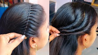 TWO 2 Beautiful Unique bridal Hairstyles for weddings  Easy Hairstyle tutorial for girls trending [upl. by Asus779]