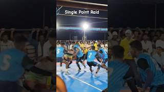 Pro Kabaddi Single Point Raid prokabaddi kabaddi music tamil song shorts shortsvideo [upl. by Emsoc612]