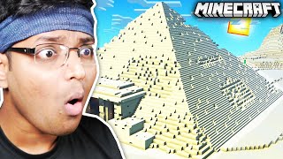 I built a GIANT PYRAMID In Minecraft 😍 19 [upl. by Omrellig]