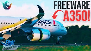 NEW FREEWARE A350 for MSFS is Amazing ► MASSIVE Progress ► Full DFD Update Explained  MSFS 2020 [upl. by Audrye578]