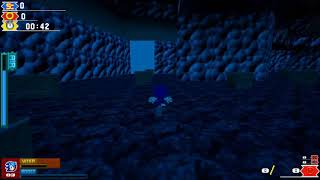 Drowning in Fan Game Sonic Central [upl. by Yerkovich]