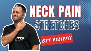 Neck Pain Stretches And Exercises  INSTANT RELIEF [upl. by Aili587]